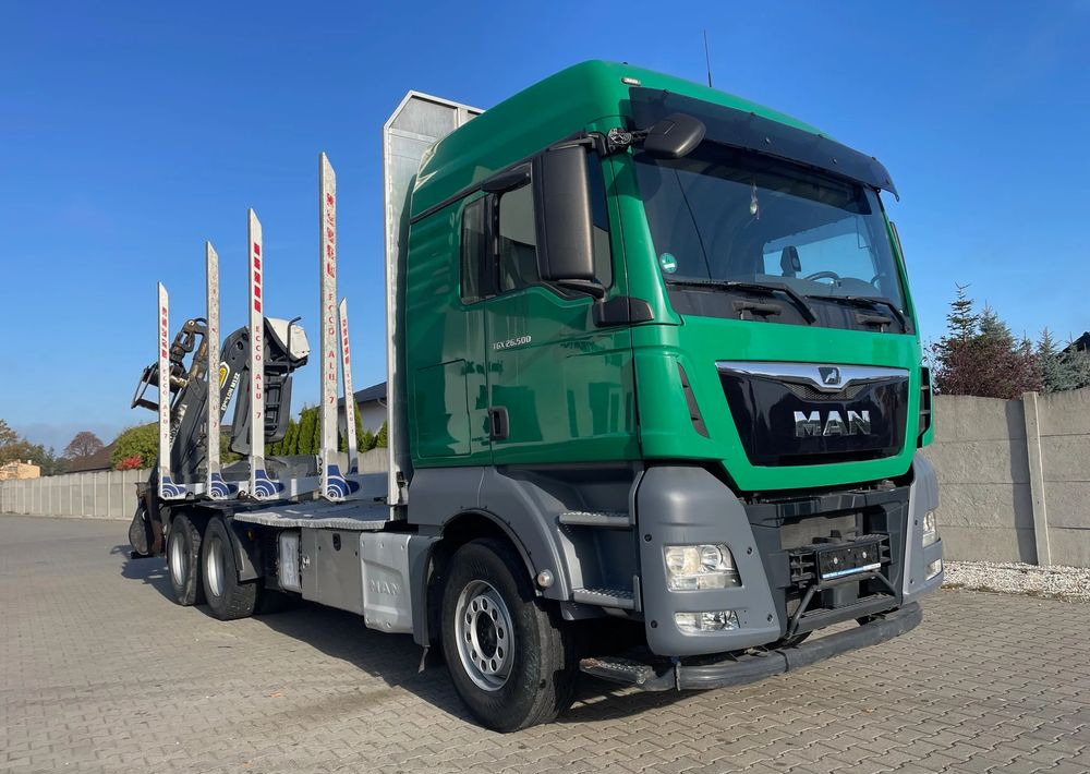 MAN TGX 26.500, 6x4, HDS EPSILOM M12Z, do transportu drewna. - Xe chở gỗ: hình 3 MAN TGX 26.500, 6x4, HDS EPSILOM M12Z, do transportu drewna. - Xe chở gỗ: hình 3