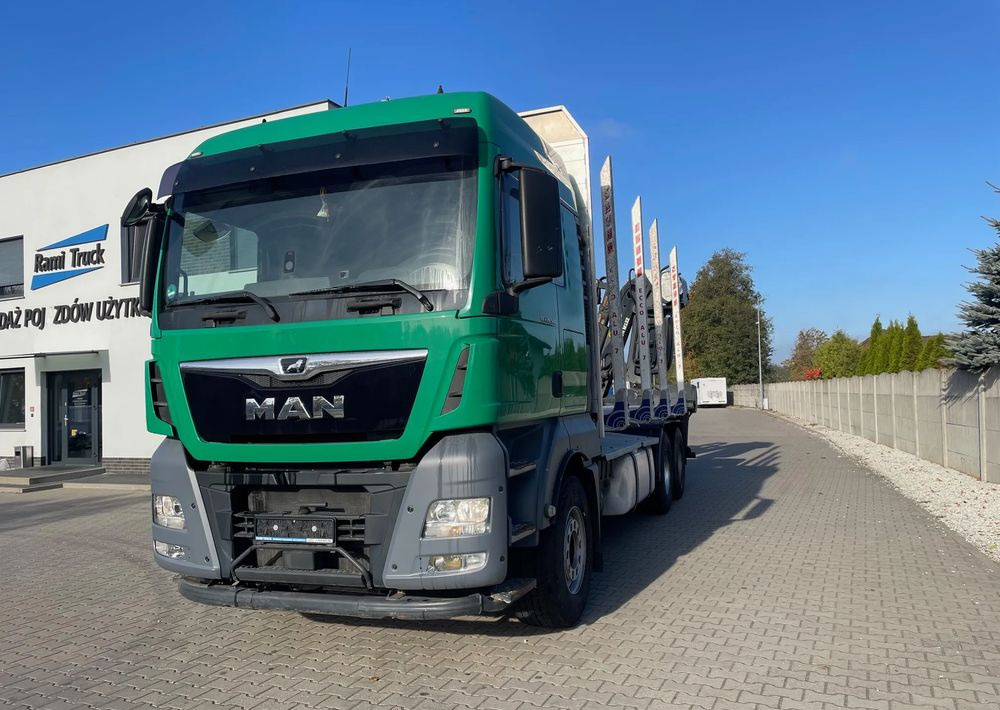 MAN TGX 26.500, 6x4, HDS EPSILOM M12Z, do transportu drewna. - Xe chở gỗ, Xe cẩu tự hành: hình 1 MAN TGX 26.500, 6x4, HDS EPSILOM M12Z, do transportu drewna. - Xe chở gỗ, Xe cẩu tự hành: hình 1
