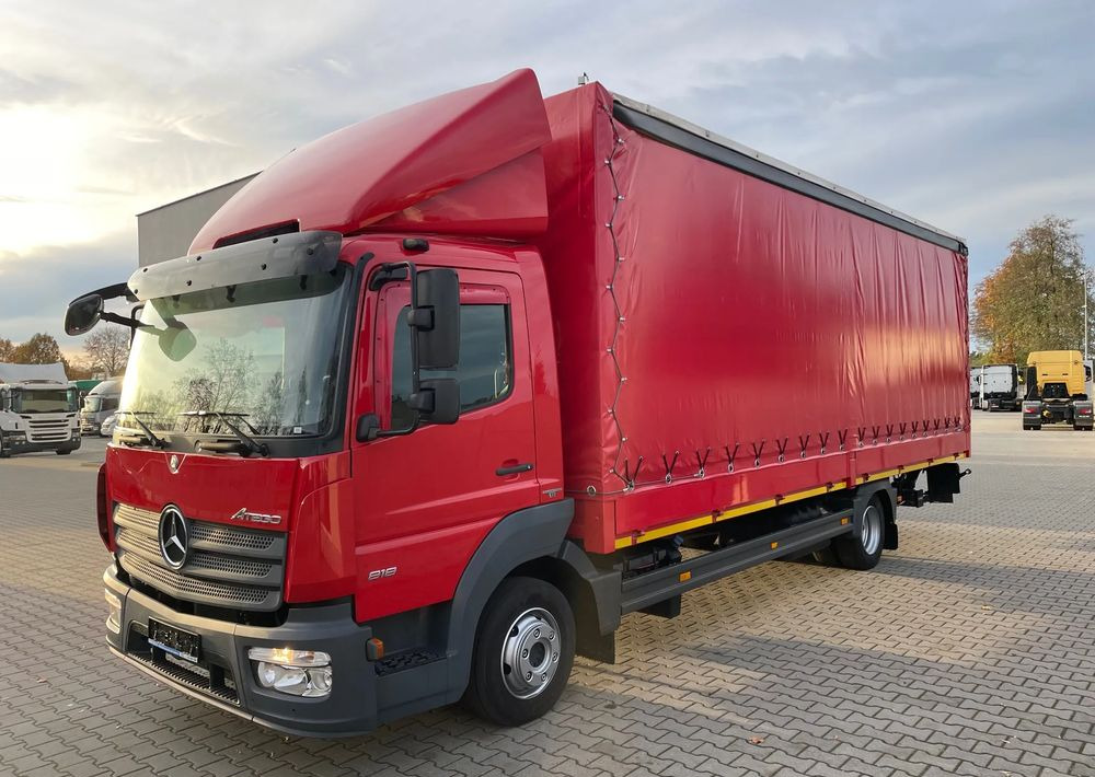 Mercedes-Benz ATEGO 818, Klima, webasto, 17 euro palet! - Xe tải thùng mui bạt: hình 2 Mercedes-Benz ATEGO 818, Klima, webasto, 17 euro palet! - Xe tải thùng mui bạt: hình 2