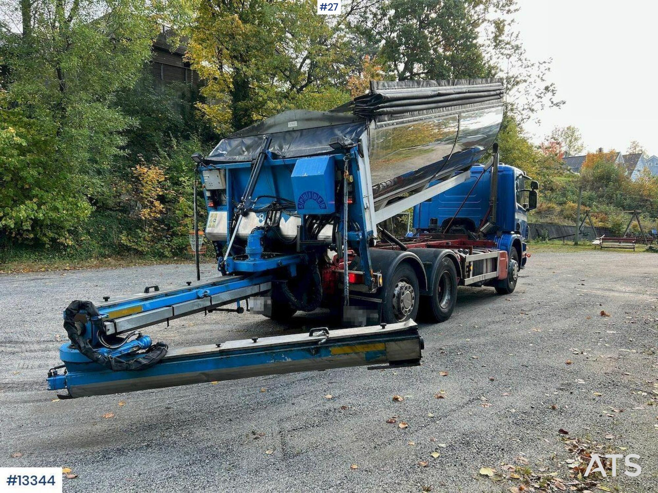 2002 Scania P94G asphalt sprider WATCH VIDEO - Máy phun nhựa đường: hình 3 2002 Scania P94G asphalt sprider WATCH VIDEO - Máy phun nhựa đường: hình 3