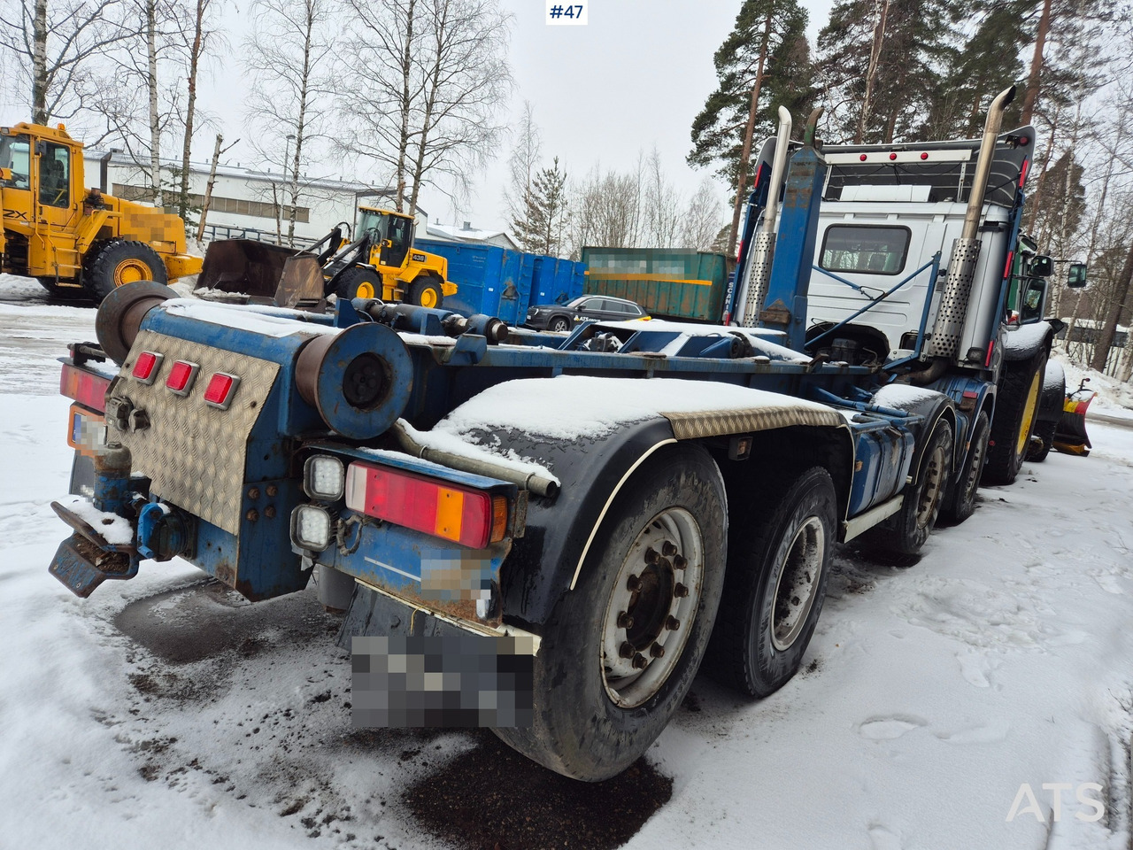 Xe tải nâng móc Scania 124G 360 Koukkulava: hình 19