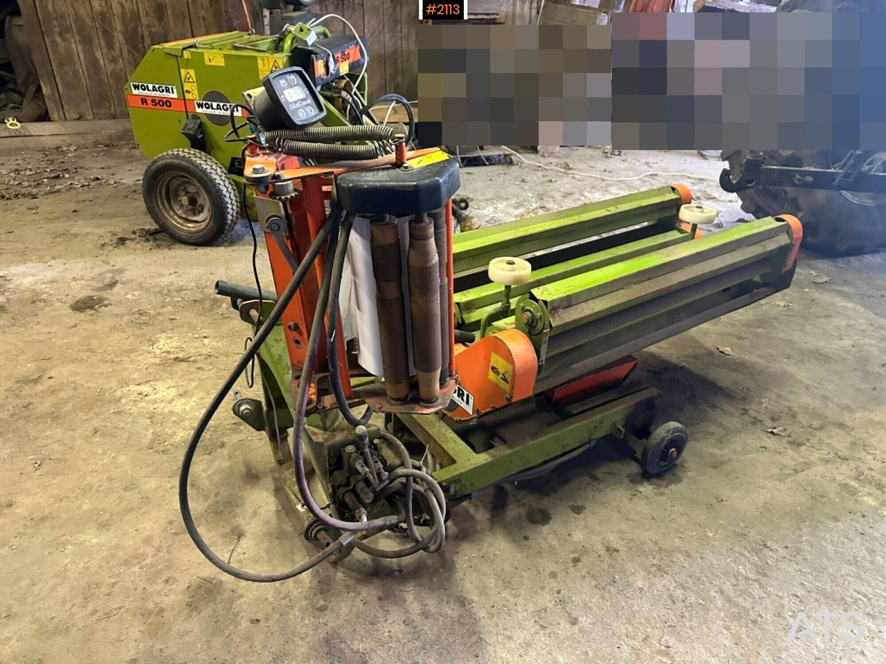 Mini baler Wolagri R500 with 2 separate wrappers - Trang thiết bị dàn trải: hình 3 Mini baler Wolagri R500 with 2 separate wrappers - Trang thiết bị dàn trải: hình 3