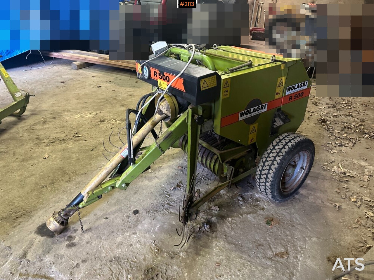 Mini baler Wolagri R500 with 2 separate wrappers - Trang thiết bị dàn trải: hình 5 Mini baler Wolagri R500 with 2 separate wrappers - Trang thiết bị dàn trải: hình 5