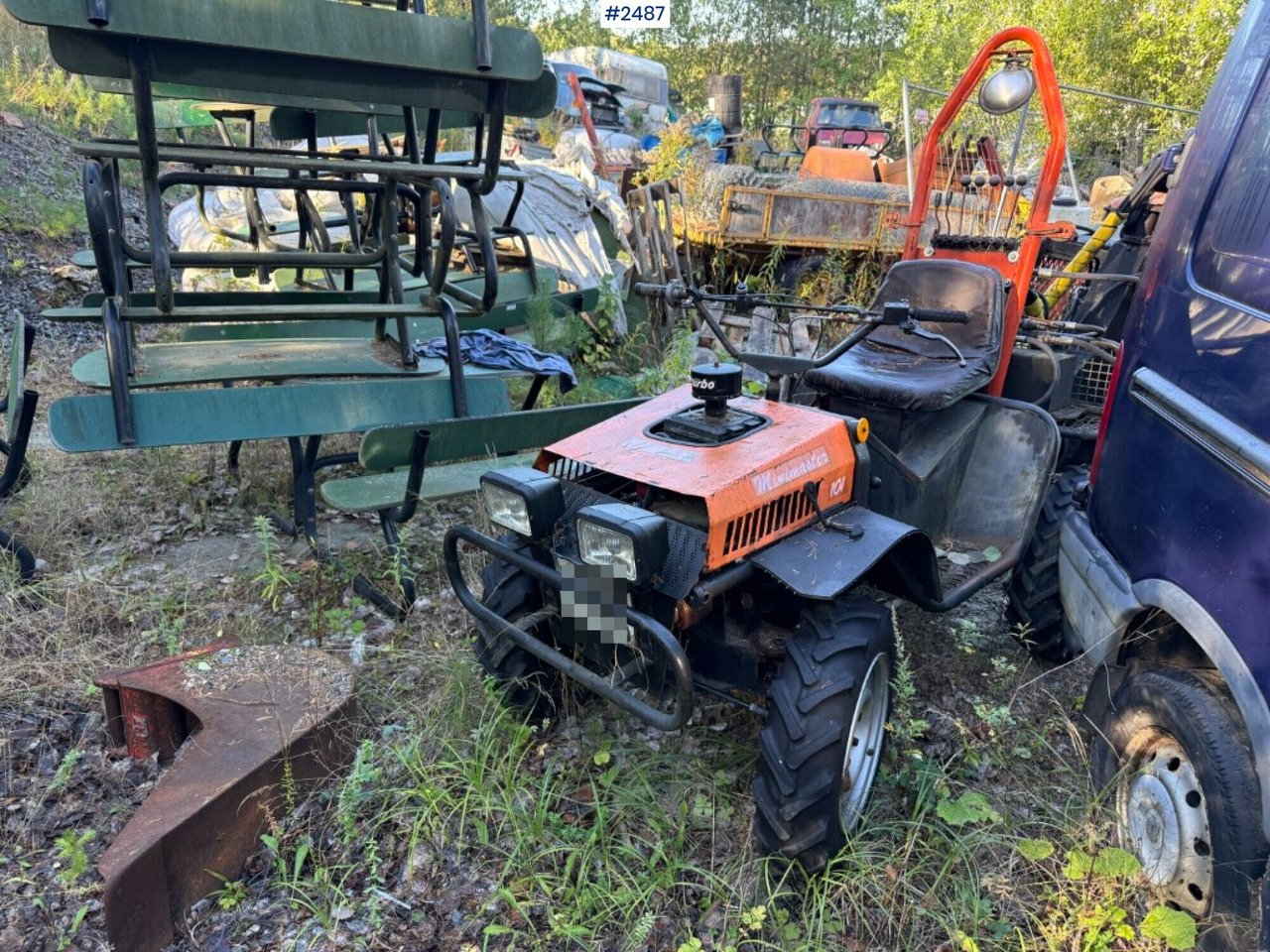 Mini forwarder Vimek Minimaster 101 - Máy chuyển tiếp: hình 2 Mini forwarder Vimek Minimaster 101 - Máy chuyển tiếp: hình 2