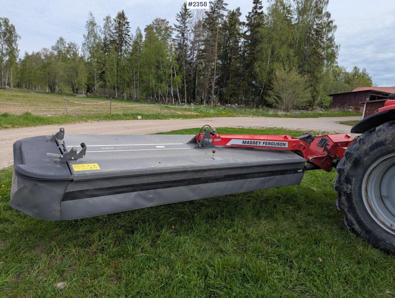 Mower, Massey Ferguson DM 367 TL-V - Trang thiết bị dàn trải: hình 1 Mower, Massey Ferguson DM 367 TL-V - Trang thiết bị dàn trải: hình 1