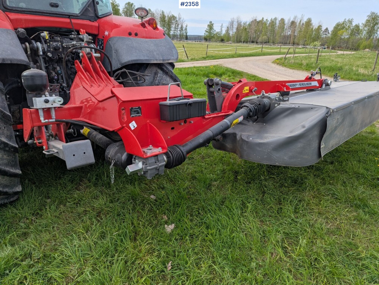 Mower, Massey Ferguson DM 367 TL-V - Trang thiết bị dàn trải: hình 4 Mower, Massey Ferguson DM 367 TL-V - Trang thiết bị dàn trải: hình 4