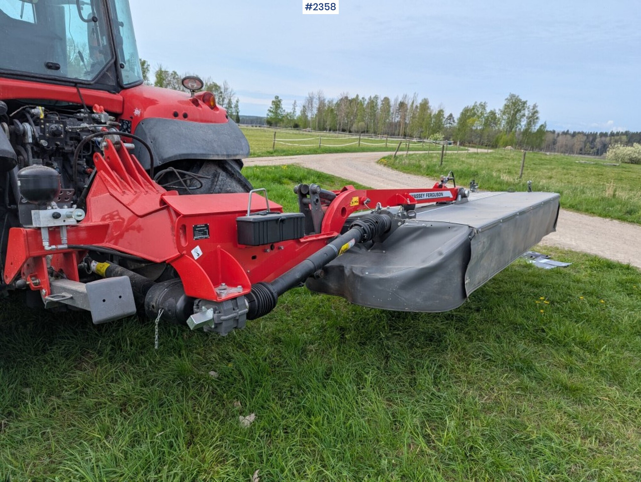 Mower, Massey Ferguson DM 367 TL-V - Trang thiết bị dàn trải: hình 5 Mower, Massey Ferguson DM 367 TL-V - Trang thiết bị dàn trải: hình 5