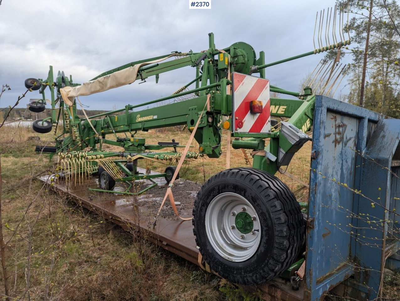 Rotary Rake Krone Swadro 1010 - Trang thiết bị dàn trải: hình 4 Rotary Rake Krone Swadro 1010 - Trang thiết bị dàn trải: hình 4