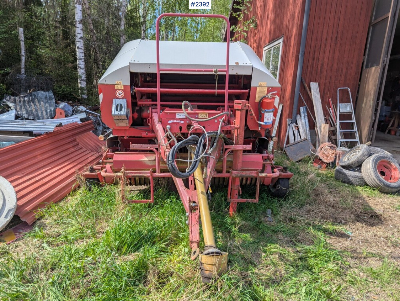 Round baler / Combination baler Welger double action 220 profi - Trang thiết bị dàn trải: hình 2 Round baler / Combination baler Welger double action 220 profi - Trang thiết bị dàn trải: hình 2