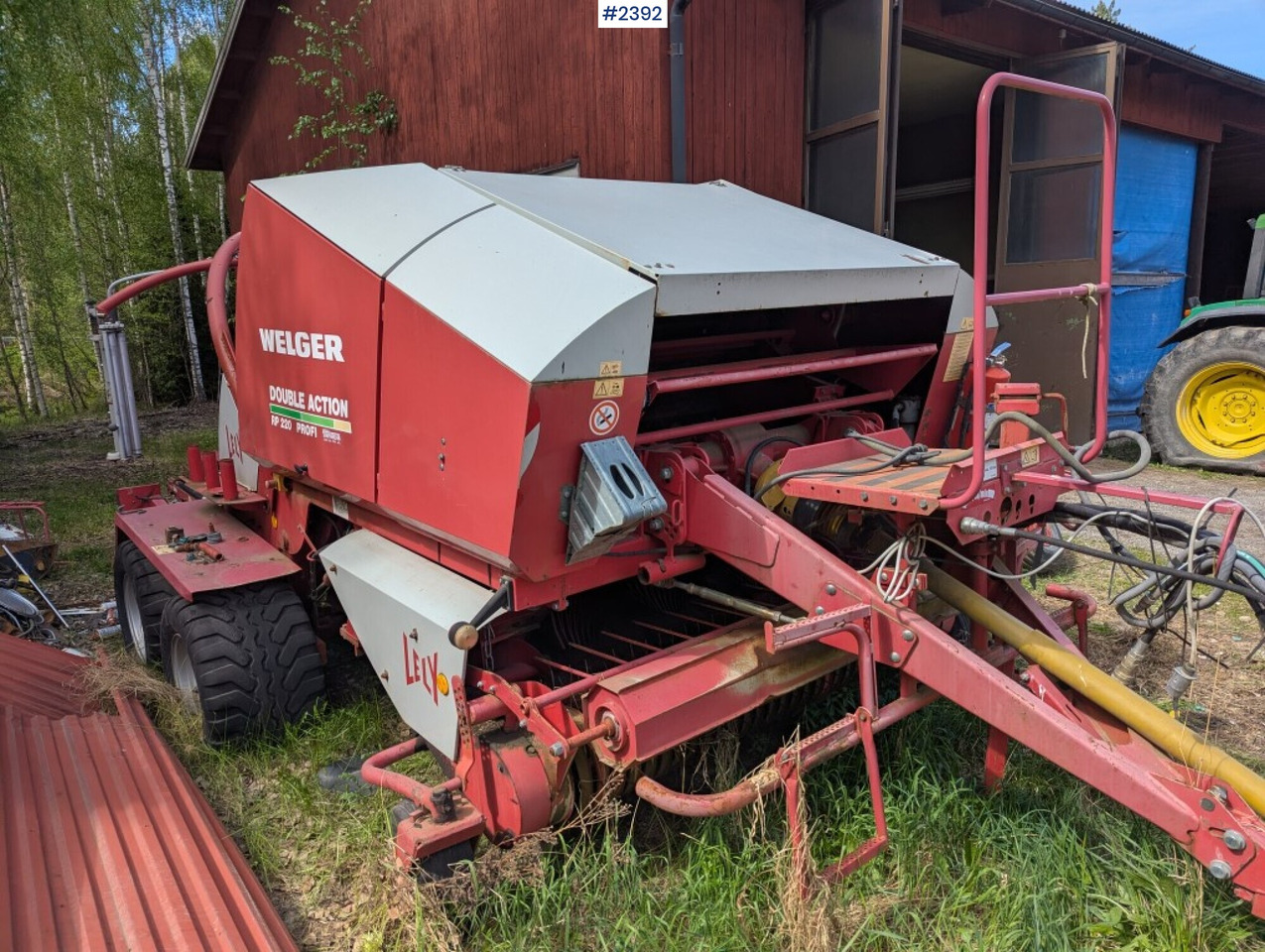 Round baler / Combination baler Welger double action 220 profi - Trang thiết bị dàn trải: hình 3 Round baler / Combination baler Welger double action 220 profi - Trang thiết bị dàn trải: hình 3