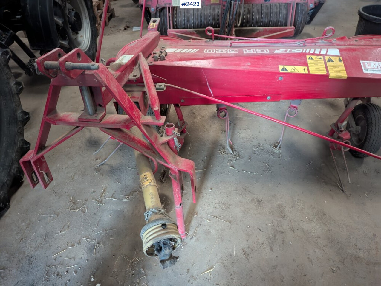 Trang thiết bị dàn trải Tedder JF CR 320: hình 8