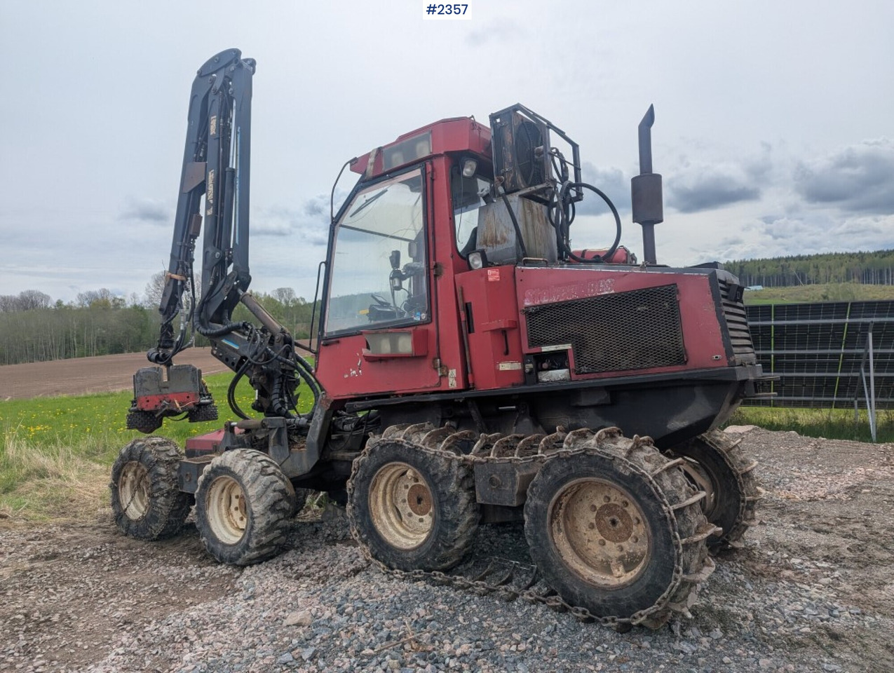 Thinning harvester, Steber BGS with Mowi crane - Máy gặt: hình 1 Thinning harvester, Steber BGS with Mowi crane - Máy gặt: hình 1