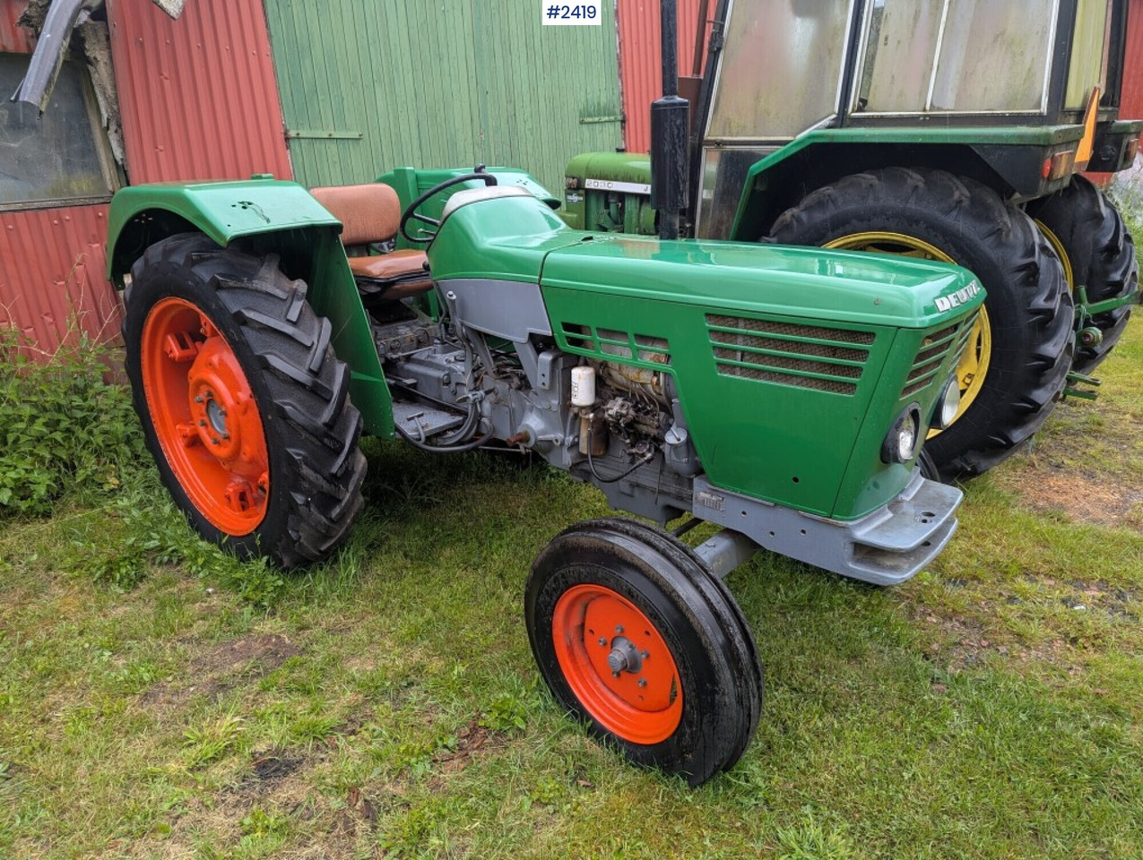 Tractor, Deutz D 5006 - Máy cày: hình 1 Tractor, Deutz D 5006 - Máy cày: hình 1