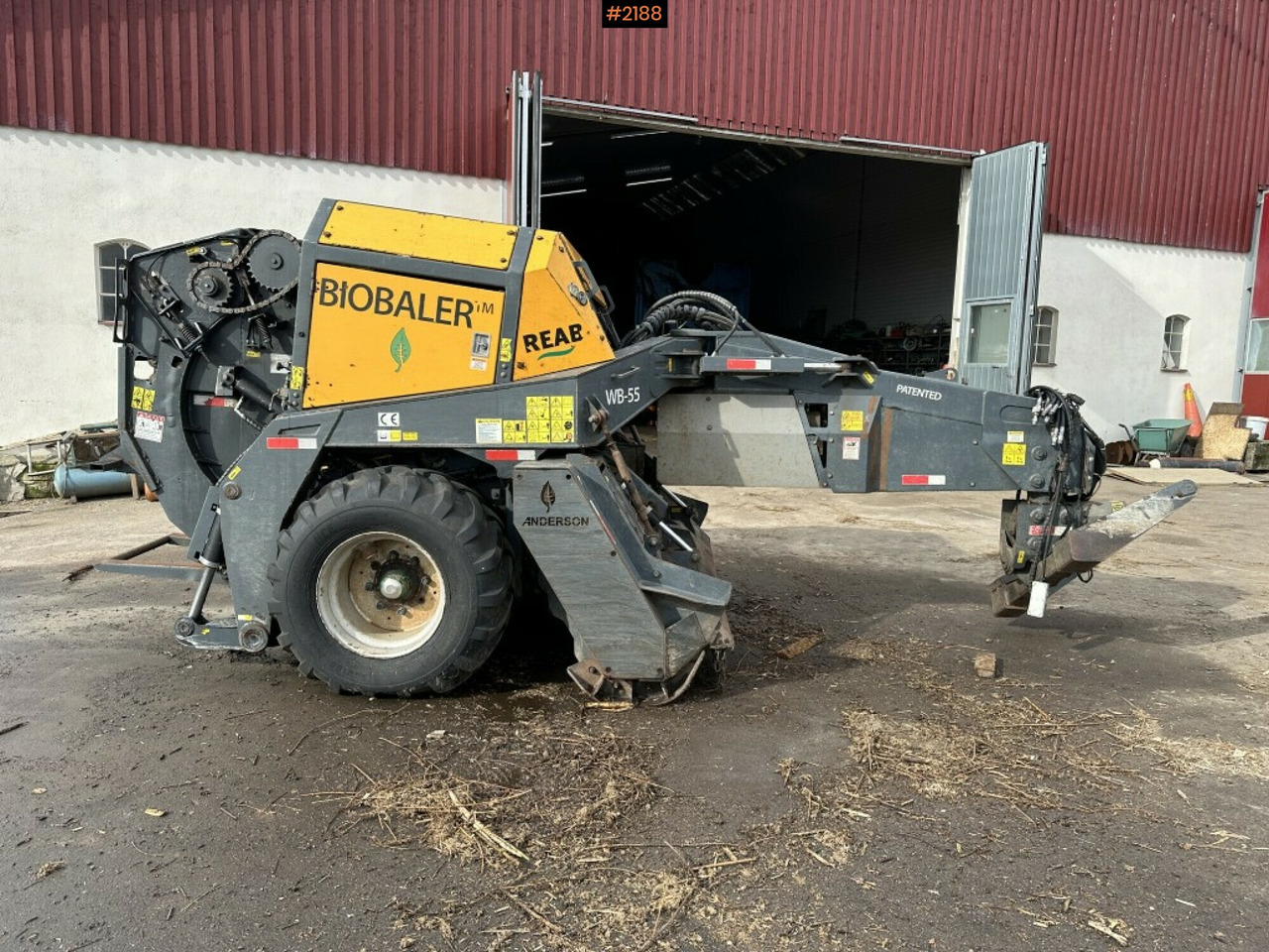 Baler Anderson Biobaler WB-55 - Trang thiết bị lâm nghiệp: hình 3 Baler Anderson Biobaler WB-55 - Trang thiết bị lâm nghiệp: hình 3