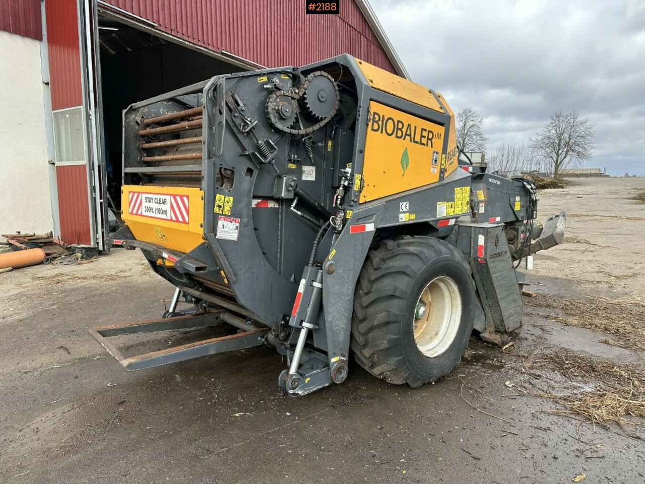 Baler Anderson Biobaler WB-55 - Trang thiết bị lâm nghiệp: hình 2 Baler Anderson Biobaler WB-55 - Trang thiết bị lâm nghiệp: hình 2