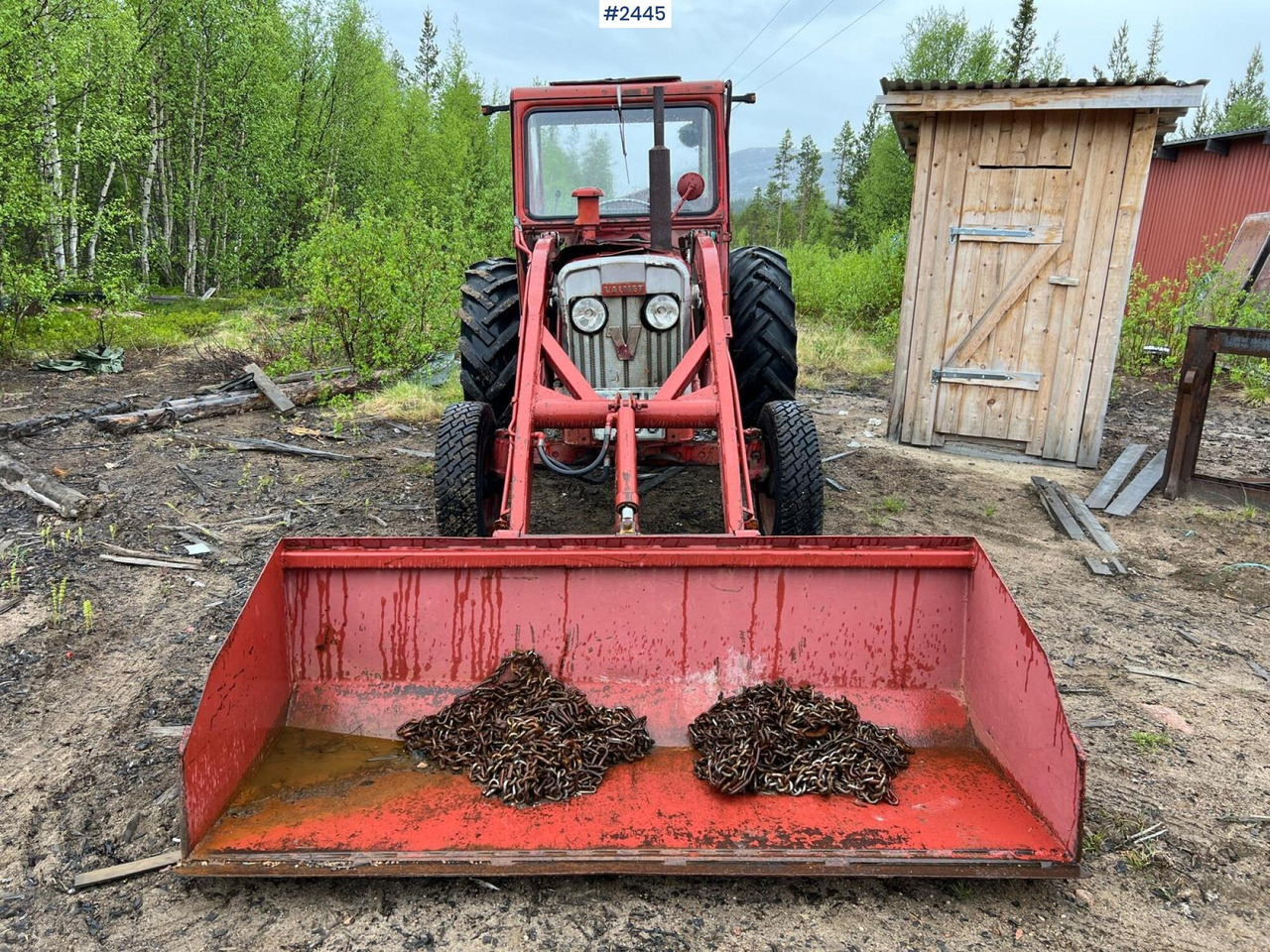 VALMET 565 Tractor with bucket - Máy cày: hình 3 VALMET 565 Tractor with bucket - Máy cày: hình 3