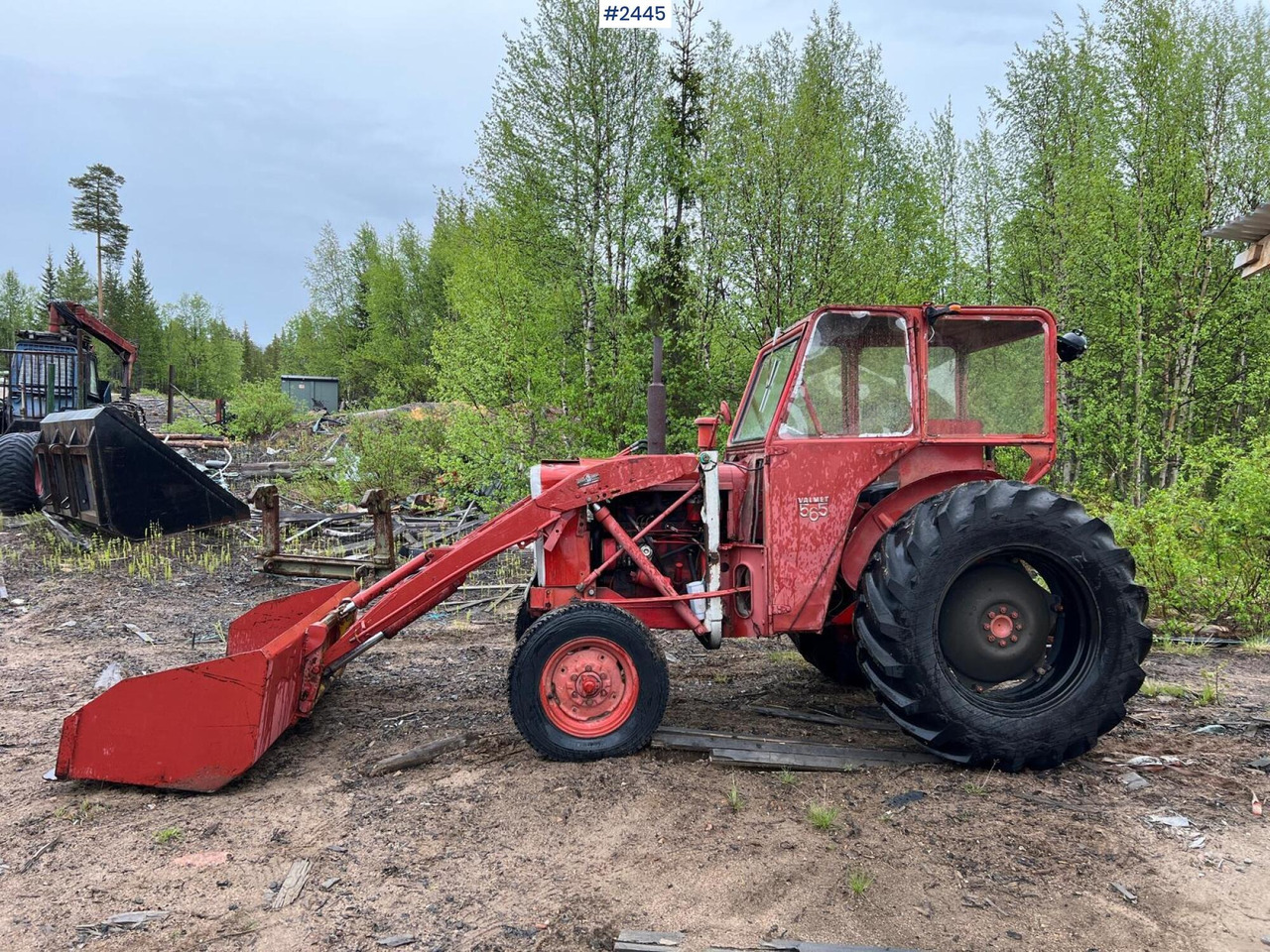 VALMET 565 Tractor with bucket - Máy cày: hình 2 VALMET 565 Tractor with bucket - Máy cày: hình 2