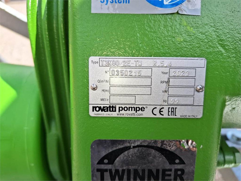 Rovatti T3K80/2E PTO pomp op bok - Máy xịt gắn trên máy cày: hình 5 Rovatti T3K80/2E PTO pomp op bok - Máy xịt gắn trên máy cày: hình 5