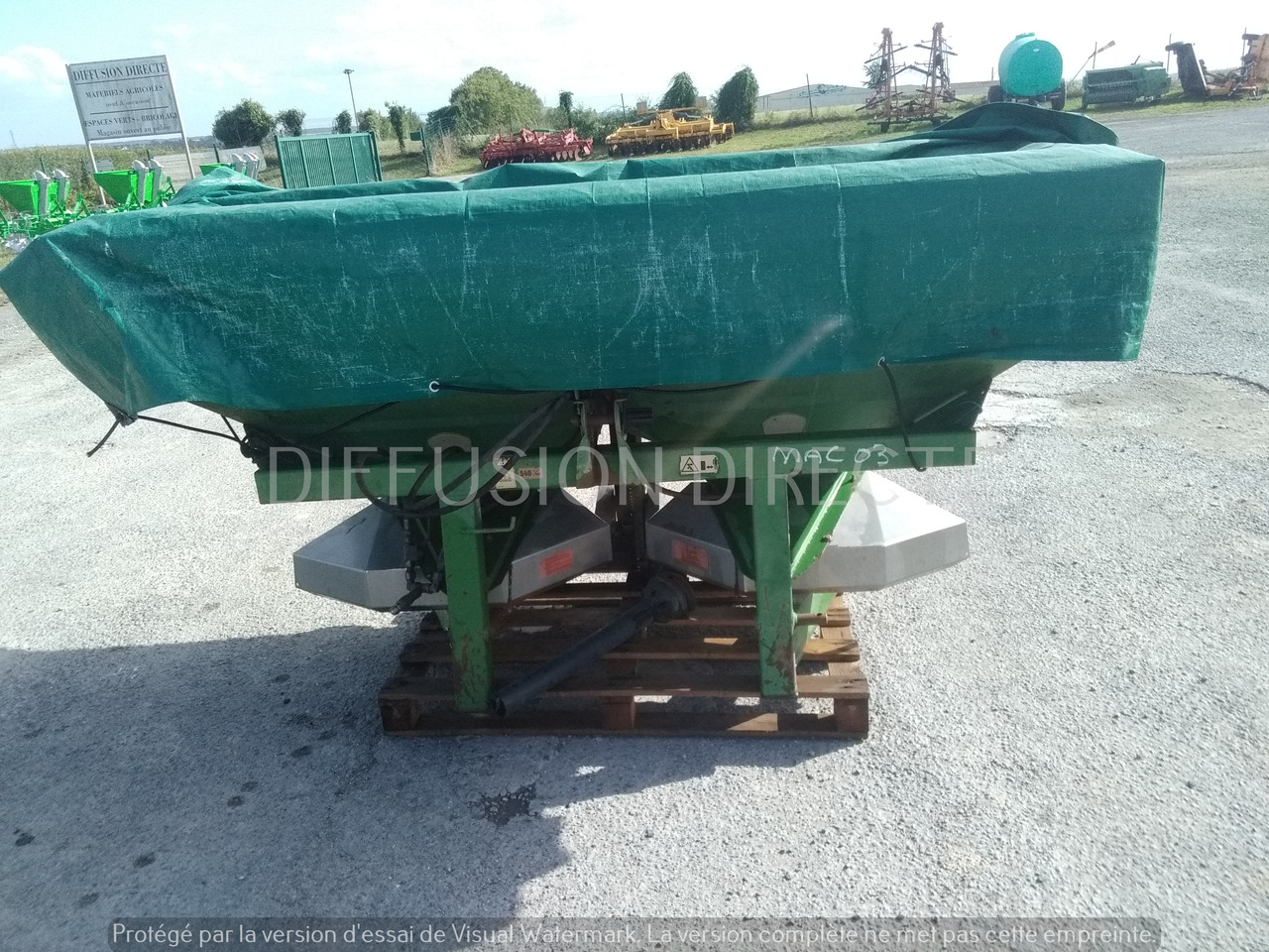 AMAZONE DISTRIBUTEUR D'ENGRAIS ZA-M COMPACT - Máy rải phân bón: hình 2 AMAZONE DISTRIBUTEUR D'ENGRAIS ZA-M COMPACT - Máy rải phân bón: hình 2