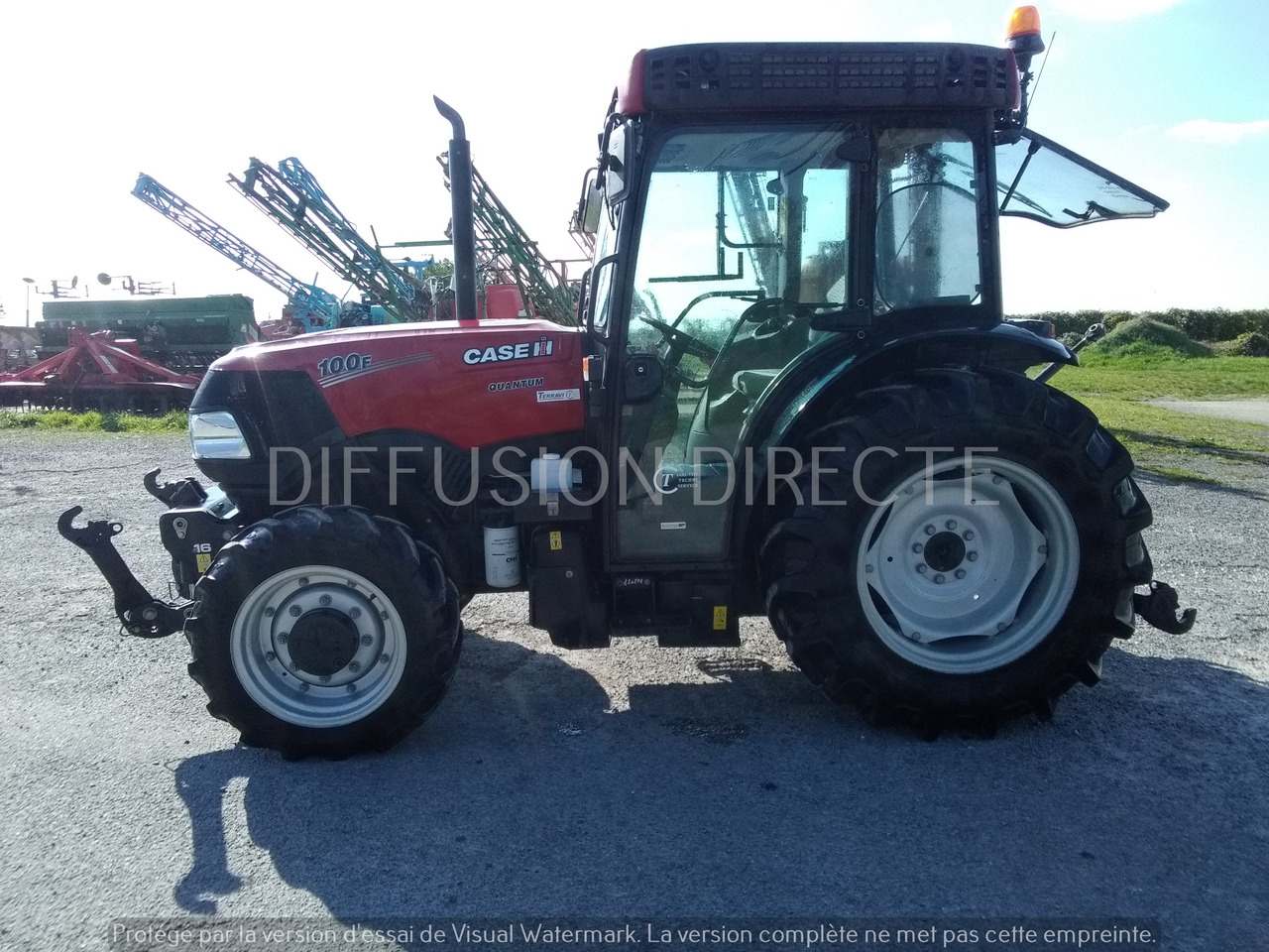 CASE IH TRACTEUR AGRICOLE QUANTUM 100 F - Máy cày: hình 2 CASE IH TRACTEUR AGRICOLE QUANTUM 100 F - Máy cày: hình 2