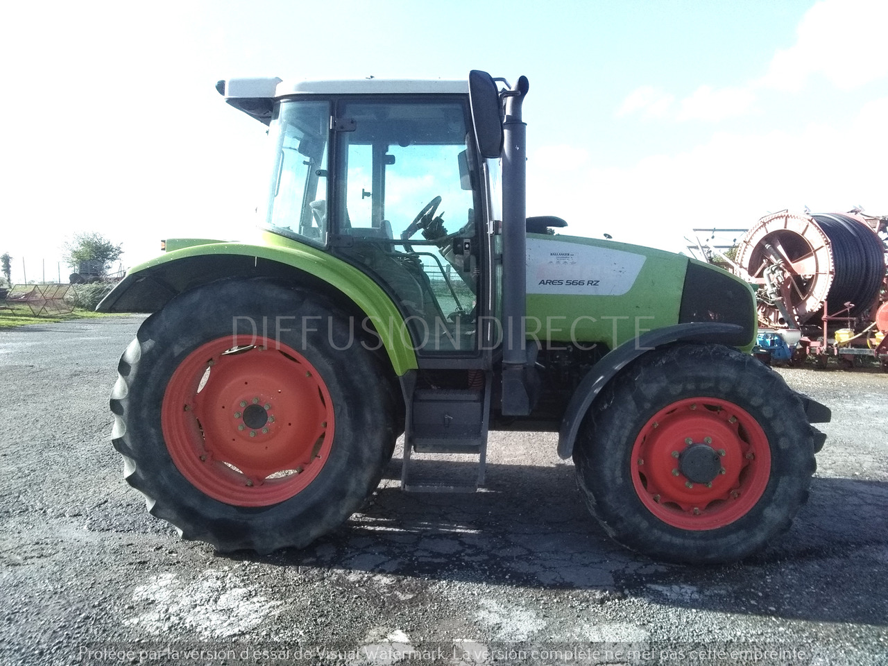 CLAAS TRACTEUR AGRICOLE ARES 566 RZ - Máy cày: hình 2 CLAAS TRACTEUR AGRICOLE ARES 566 RZ - Máy cày: hình 2