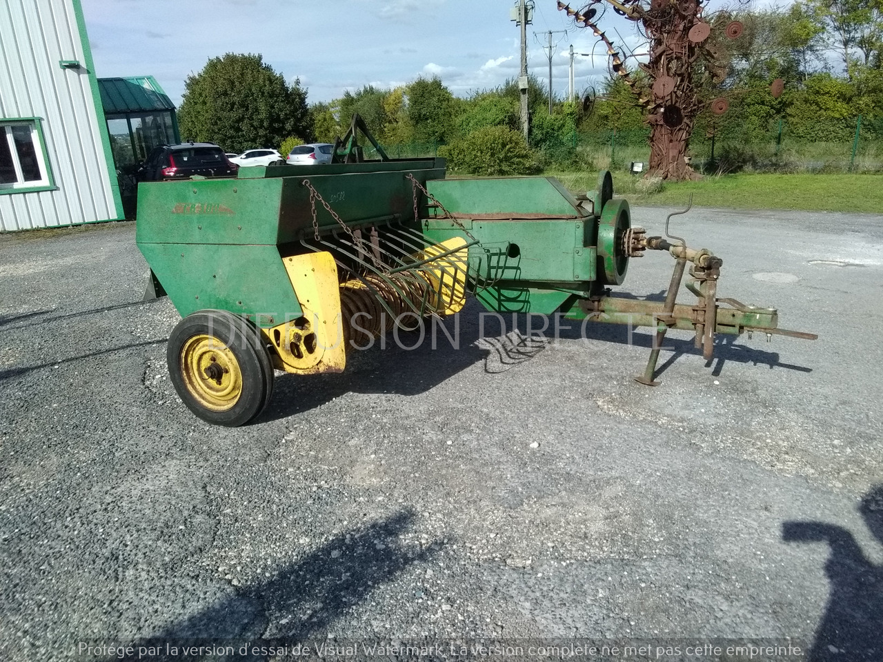 JOHN DEERE PRESSE MOYENNE DENSITE CB 300 - Máy đóng kiện vuông: hình 5 JOHN DEERE PRESSE MOYENNE DENSITE CB 300 - Máy đóng kiện vuông: hình 5