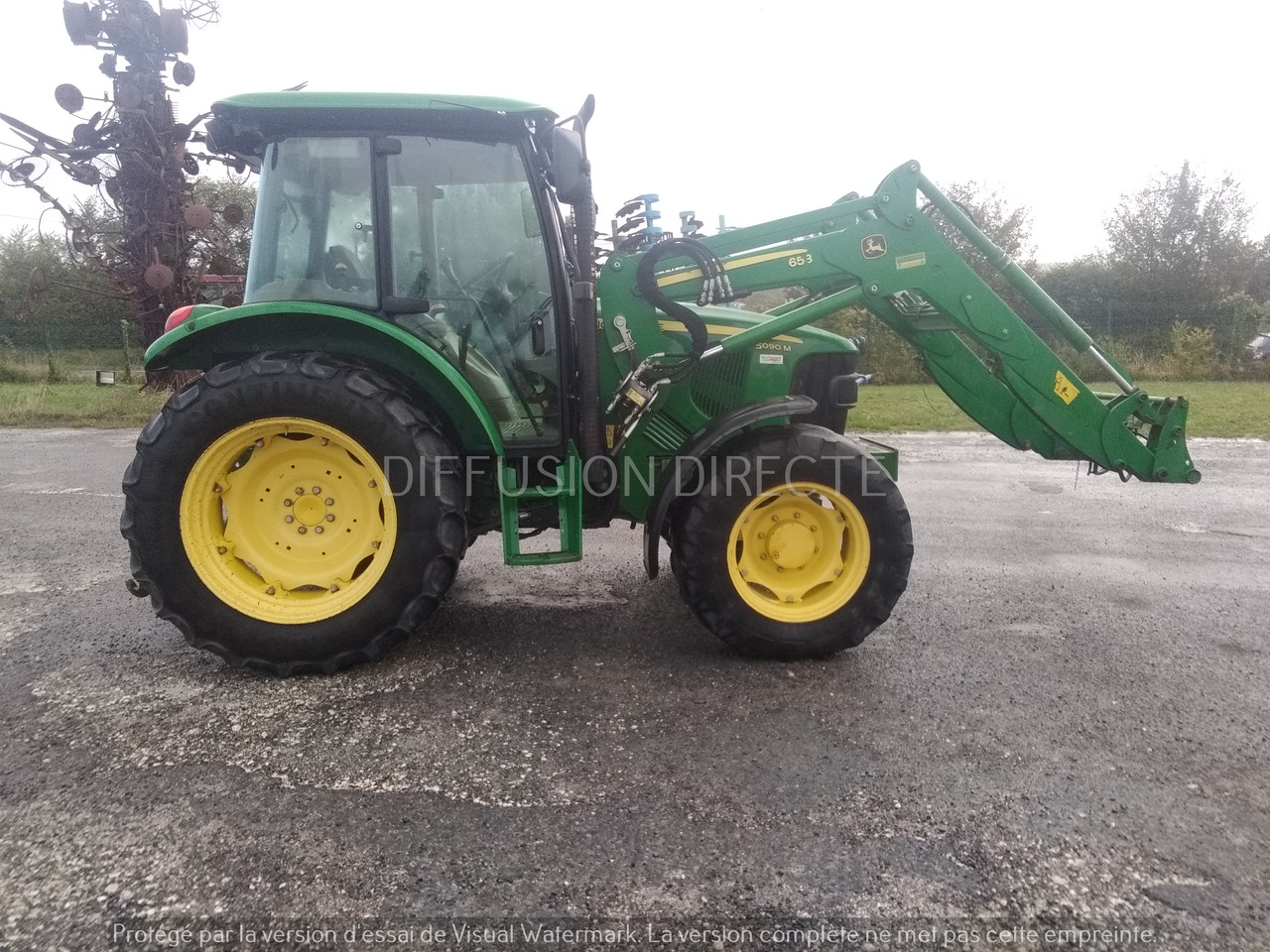 JOHN DEERE TRACTEUR AGRICOLE 5090 M - Máy cày: hình 2 JOHN DEERE TRACTEUR AGRICOLE 5090 M - Máy cày: hình 2
