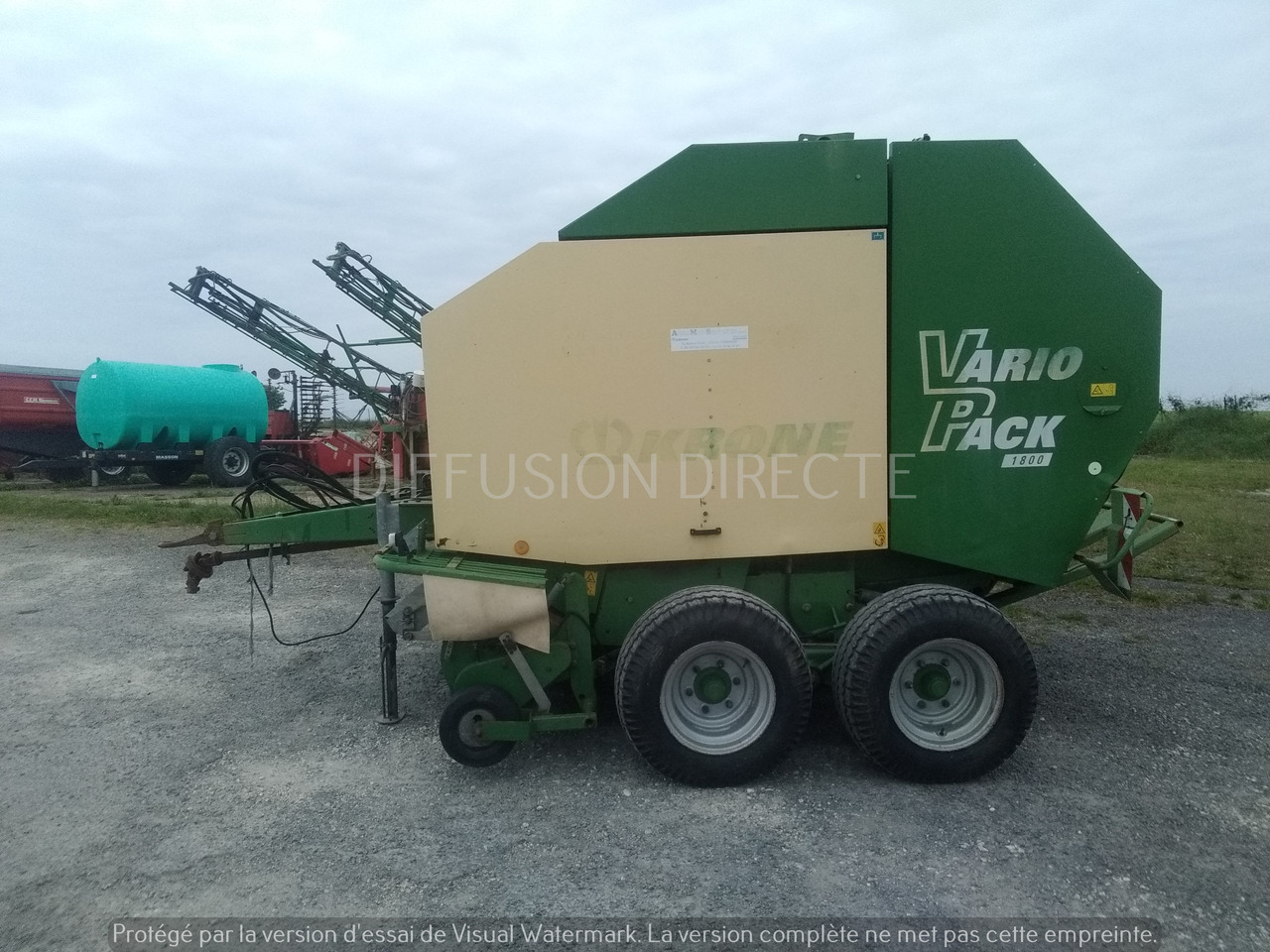 KRONE PRESSE A BALLES RONDES VARIO 1800 PACK - Máy đóng kiện tròn: hình 2 KRONE PRESSE A BALLES RONDES VARIO 1800 PACK - Máy đóng kiện tròn: hình 2