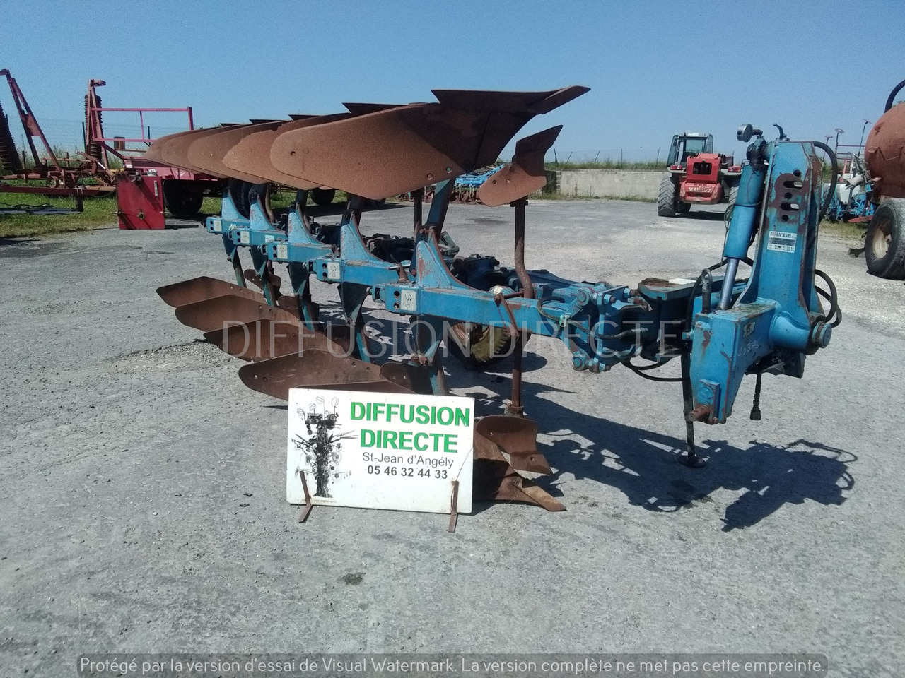 RABEWERK CHARRUE ALBATROS HA 120 SV - Cày: hình 1 RABEWERK CHARRUE ALBATROS HA 120 SV - Cày: hình 1