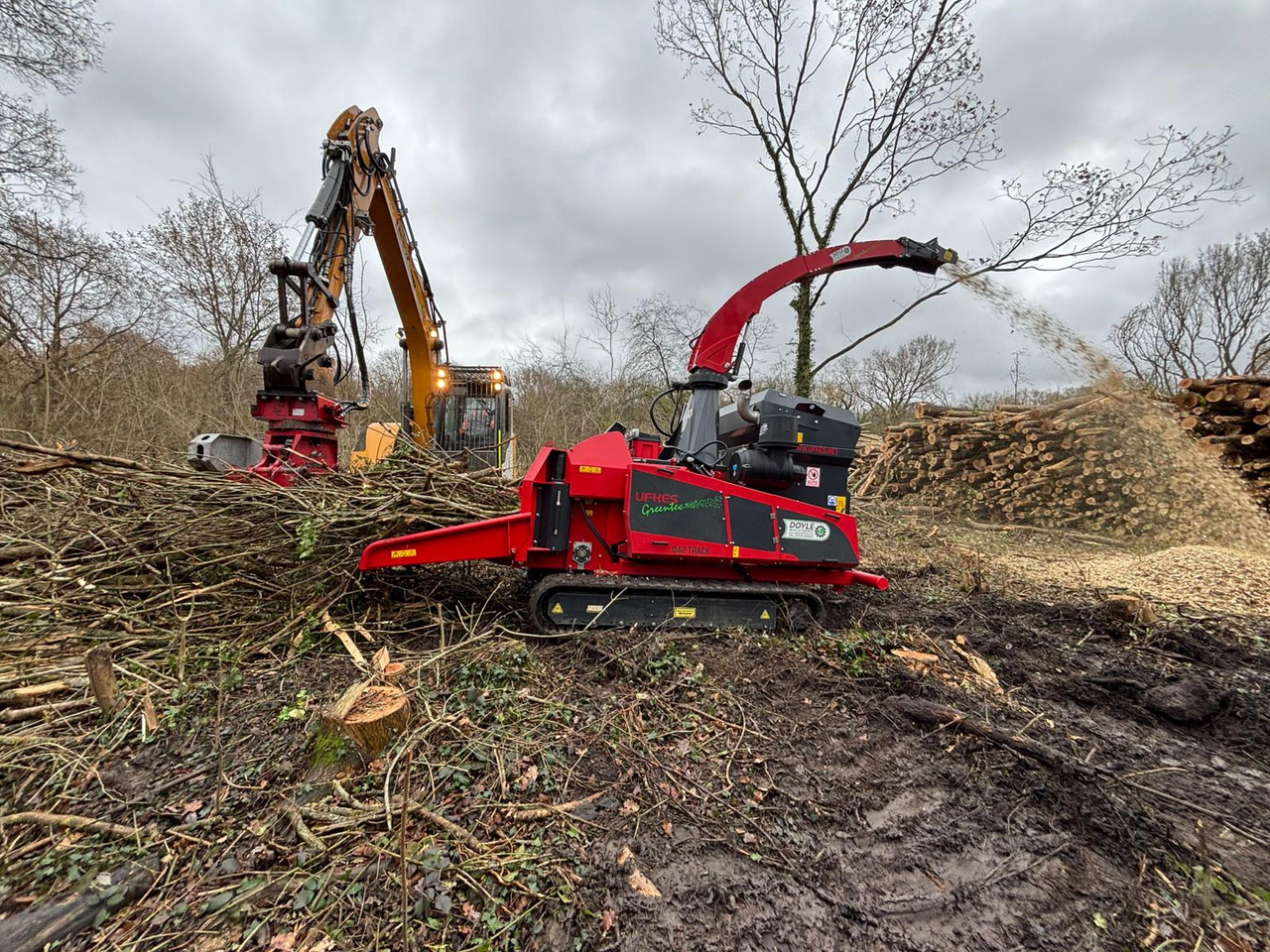 Máy đốn cây UFKES 942 Chipper: hình 13
