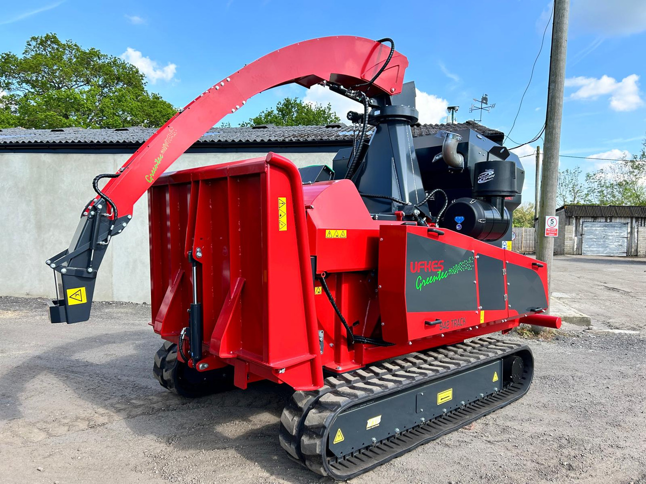 Máy đốn cây UFKES 942 Chipper: hình 11