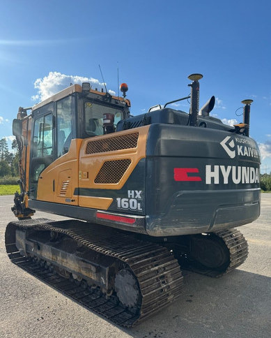 HyundaiHX160L + Engcon - Máy xúc bánh xích: hình 3 HyundaiHX160L + Engcon - Máy xúc bánh xích: hình 3