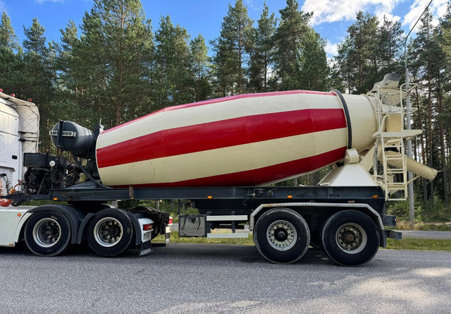 Liebherr12m3 Perävaunu - Sơ mi rơ moóc trộn bê tông: hình 1 Liebherr12m3 Perävaunu - Sơ mi rơ moóc trộn bê tông: hình 1