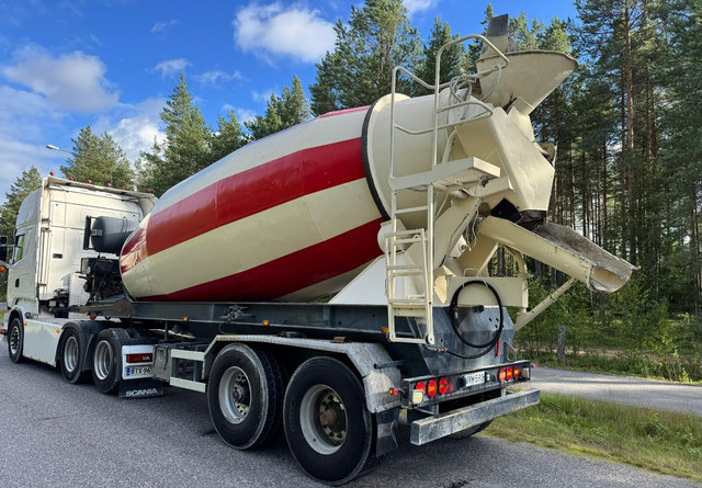 Liebherr12m3 Perävaunu - Sơ mi rơ moóc trộn bê tông: hình 2 Liebherr12m3 Perävaunu - Sơ mi rơ moóc trộn bê tông: hình 2