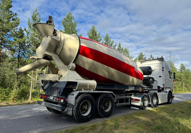 Liebherr12m3 Perävaunu - Sơ mi rơ moóc trộn bê tông: hình 4 Liebherr12m3 Perävaunu - Sơ mi rơ moóc trộn bê tông: hình 4