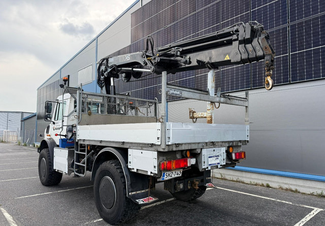 Mercedes-BenzUnimog U5000 + Hiab 099 E-4 - Xe tải thùng lửng/ Phẳng, Xe cẩu tự hành: hình 3 Mercedes-BenzUnimog U5000 + Hiab 099 E-4 - Xe tải thùng lửng/ Phẳng, Xe cẩu tự hành: hình 3