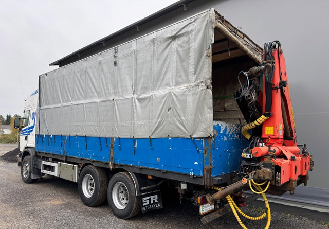 ScaniaScania 144G 6x2 - Xe tải hộp, Xe cẩu tự hành: hình 4 ScaniaScania 144G 6x2 - Xe tải hộp, Xe cẩu tự hành: hình 4