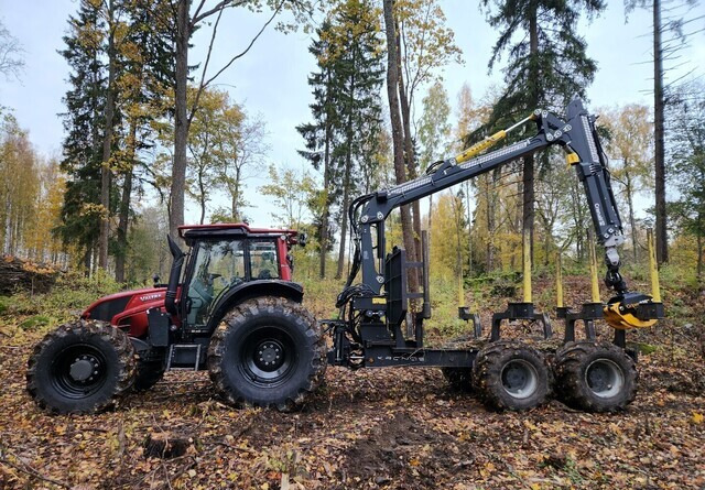 ValtraN123 + Kronos 140 4WDM + Cranab FC8 - Máy cày lâm nghiệp, Rơ moóc lâm nghiệp: hình 2 ValtraN123 + Kronos 140 4WDM + Cranab FC8 - Máy cày lâm nghiệp, Rơ moóc lâm nghiệp: hình 2