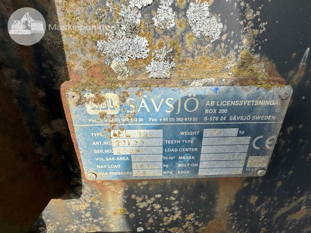 ABL 120 Kombiskopa - Gầu cho Máy móc xây dựng: hình 5 ABL 120 Kombiskopa - Gầu cho Máy móc xây dựng: hình 5