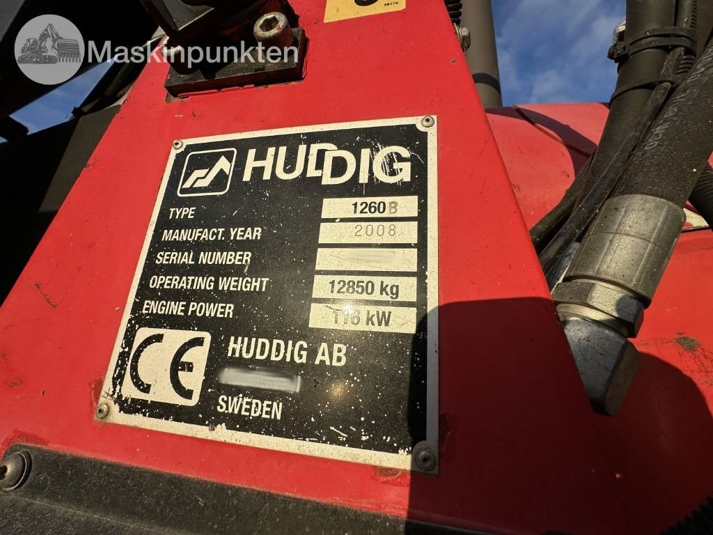 Máy xúc trước múc sau Huddig 1260 B: hình 10