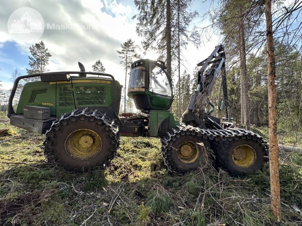 John Deere 1470 G - Máy thu hoạch rừng: hình 1 John Deere 1470 G - Máy thu hoạch rừng: hình 1