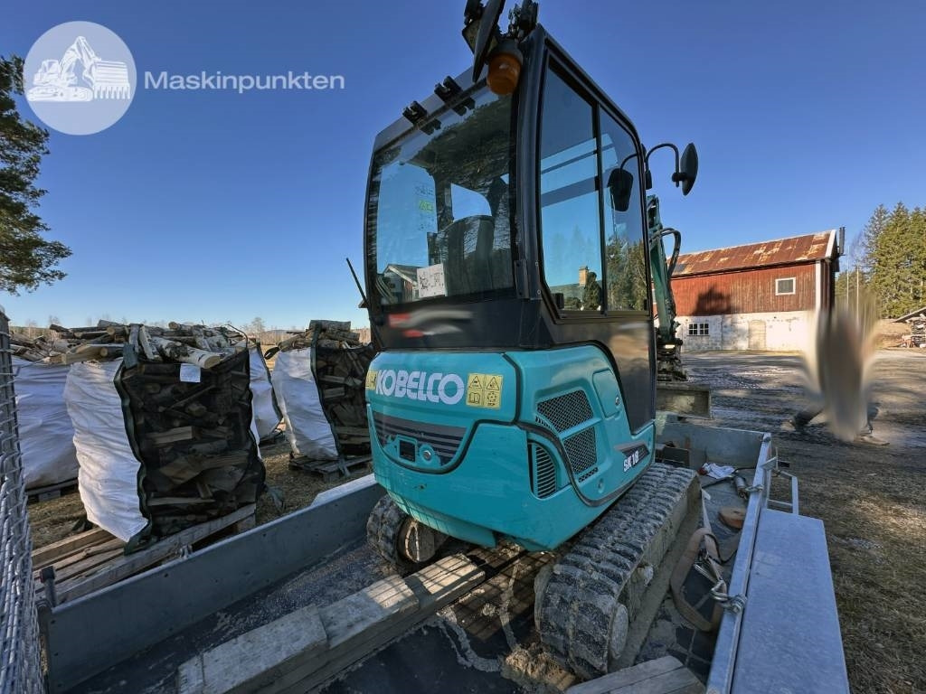 Kobelco SK 18 Med vagn! - Máy xúc mini: hình 5 Kobelco SK 18 Med vagn! - Máy xúc mini: hình 5