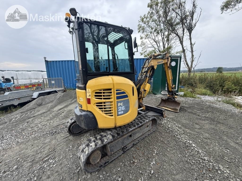 Komatsu PC 26 MR - Máy xúc mini: hình 5 Komatsu PC 26 MR - Máy xúc mini: hình 5