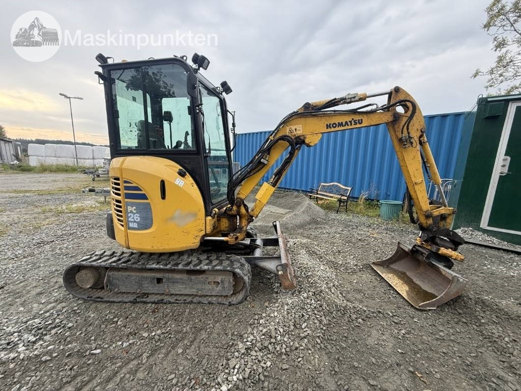 Komatsu PC 26 MR - Máy xúc mini: hình 4 Komatsu PC 26 MR - Máy xúc mini: hình 4