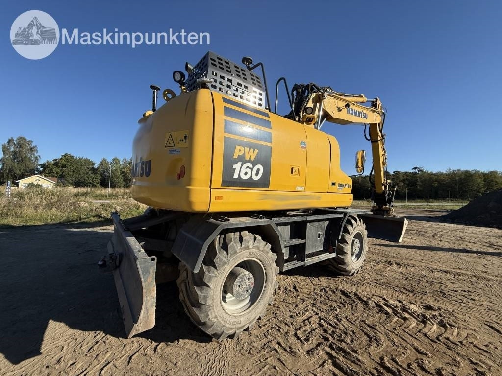Komatsu PW 160  - Máy xúc bánh lốp: hình 5 Komatsu PW 160  - Máy xúc bánh lốp: hình 5