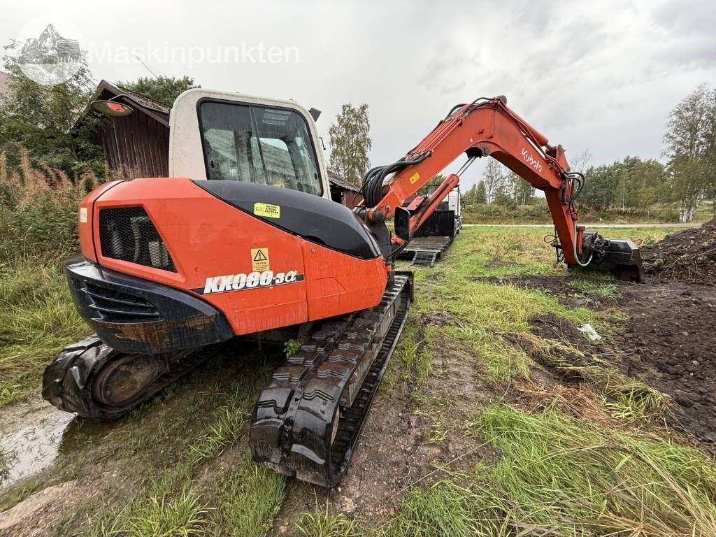 Kubota KX 080-3 A - Máy xúc mini: hình 4 Kubota KX 080-3 A - Máy xúc mini: hình 4