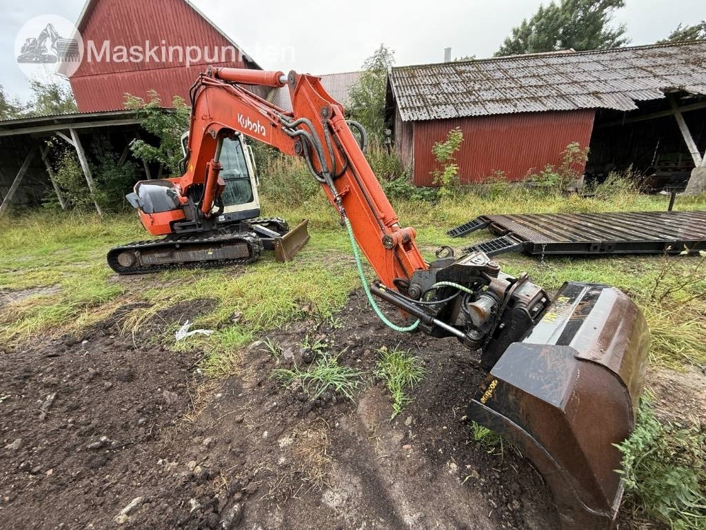 Kubota KX 080-3 A - Máy xúc mini: hình 3 Kubota KX 080-3 A - Máy xúc mini: hình 3