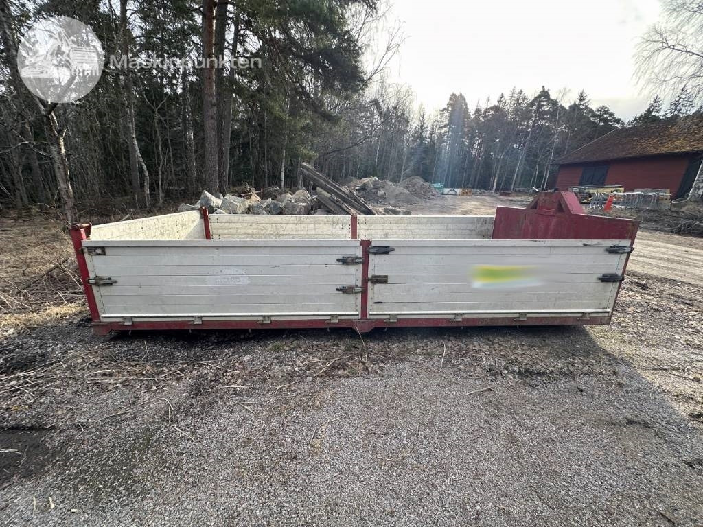 Lastväxlarflak 5500 mm med aluminiumlämmar - Thùng chứa hooklift: hình 4 Lastväxlarflak 5500 mm med aluminiumlämmar - Thùng chứa hooklift: hình 4