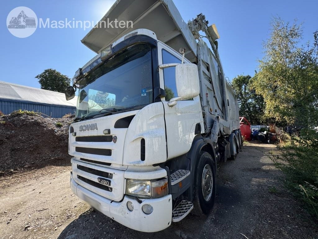 Scania P 420 GB  - Xe tải chở rác: hình 1 Scania P 420 GB  - Xe tải chở rác: hình 1