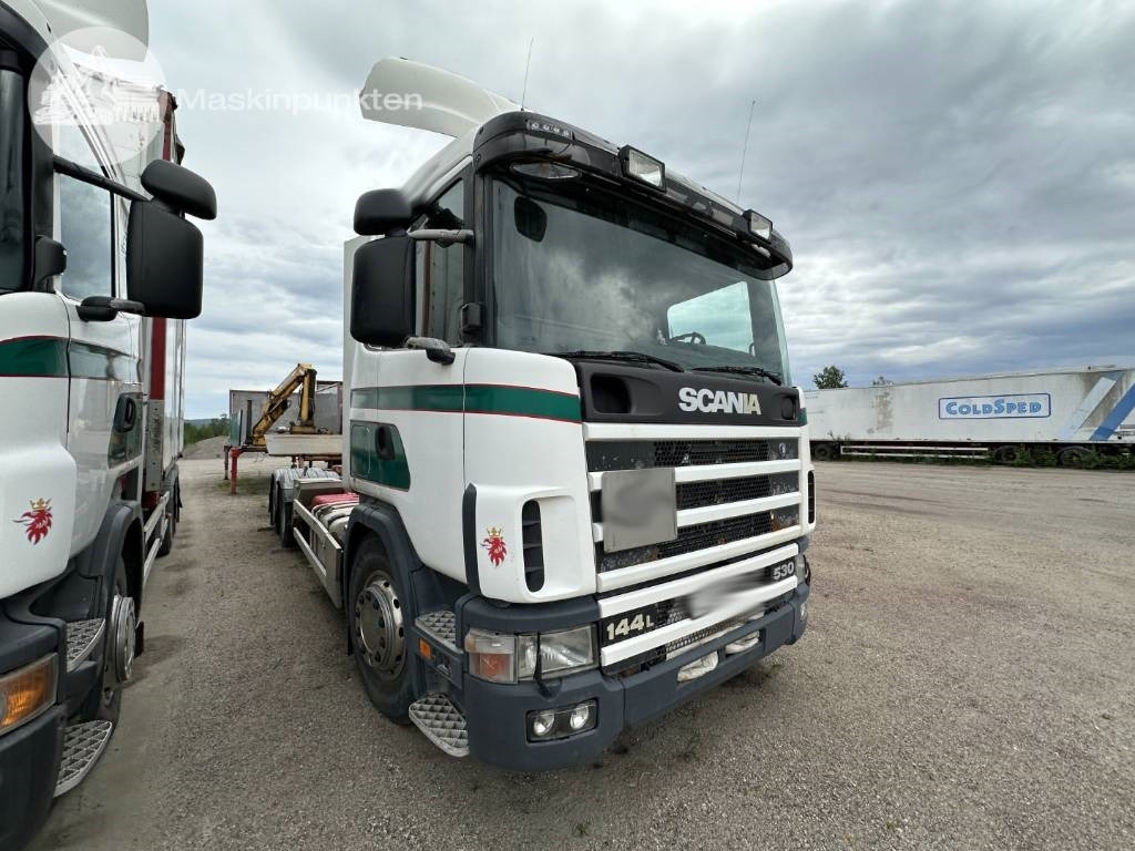 Scania R 124 LB - Xe chở container/ Xe tải hoán đổi thân: hình 1 Scania R 124 LB - Xe chở container/ Xe tải hoán đổi thân: hình 1